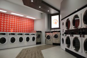 Kingsley Laundrette Speed Queen Equipped commercial and industrial washers and dryers